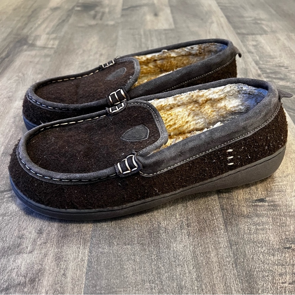 Ariat Mens Lost Lake AR2836 Brown Moccasin Slippers Size 11